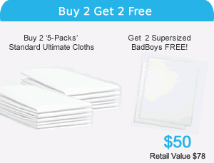 Buy 2 standard Ultimate Cloths Get 2 BadBoys free